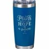 The Sparkling Spur Plans To Give You Hope Stainless Steel Travel Mug Gifts/Grace