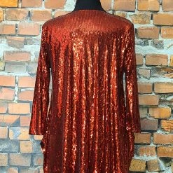Best Sale 🔥 The Sparkling Spur Red Sequin Top TIFFIANY'S CLOSET ❤️ 6 The Sparkling Spur Red Sequin Top TIFFIANY'S CLOSET