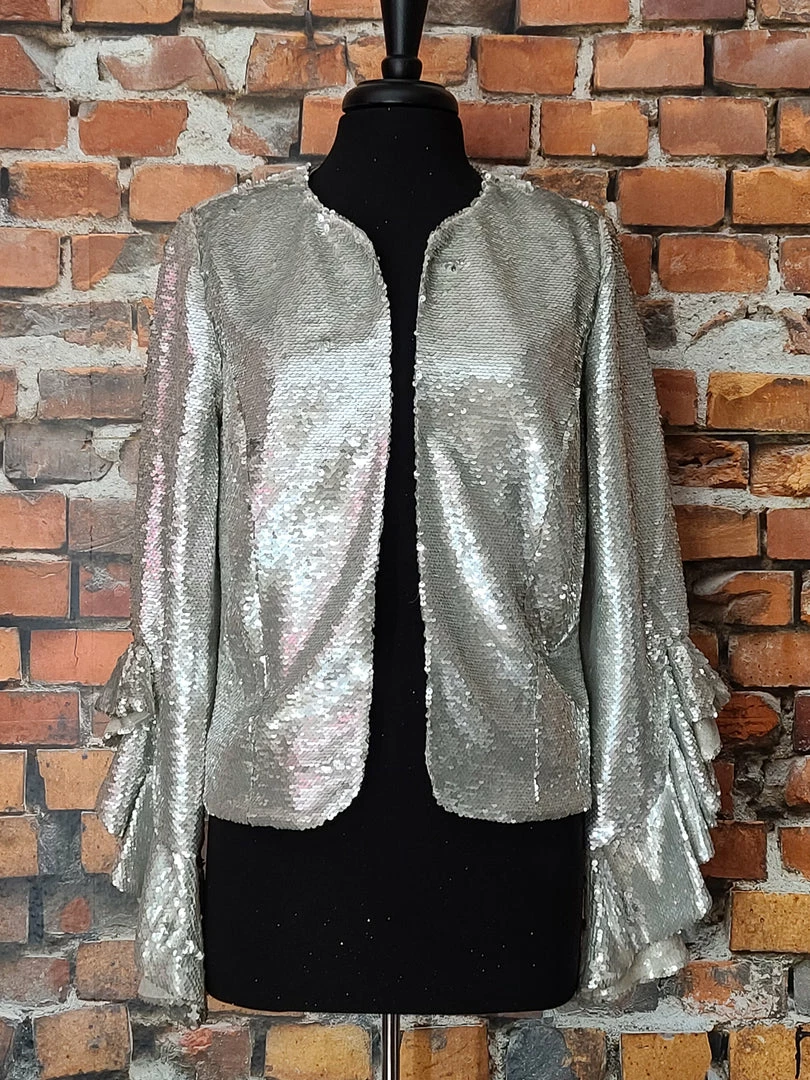 Best Pirce π€© Alberto Makali Ruffle Embellished Jacket TIFFIANY'S CLOSET β 3 Alberto Makali Ruffle Embellished Jacket TIFFIANY'S CLOSET