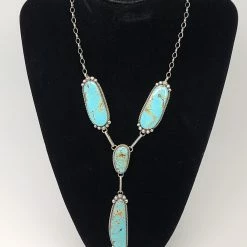 The Sparkling Spur 4 Stone Necklace & Earring Set Jewelry