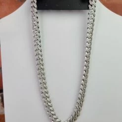 The Sparkling Spur 20" Cuban Link Diamond Necklace