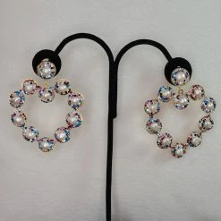 The Sparkling Spur Miss America Earrings