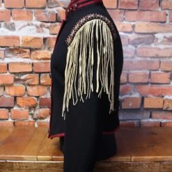 Double D Ranch Wear Wool Band Style Jacket