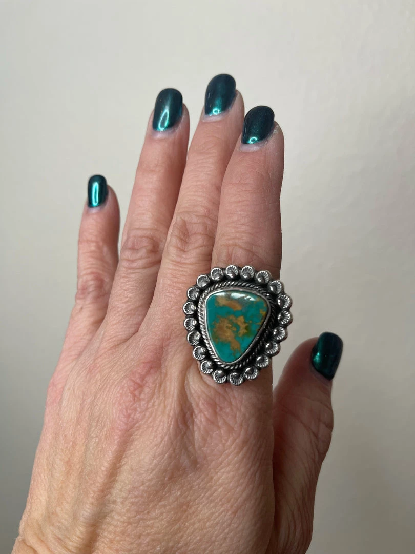 Best deal π Leon MTZ Designs Jewelry Sonoran Gold Turquoise Ring π 3 Leon MTZ Designs Jewelry Sonoran Gold Turquoise Ring