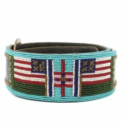 Double D Ranch Wear Handbags/Belts/Accessories Old Glory Crow Belt