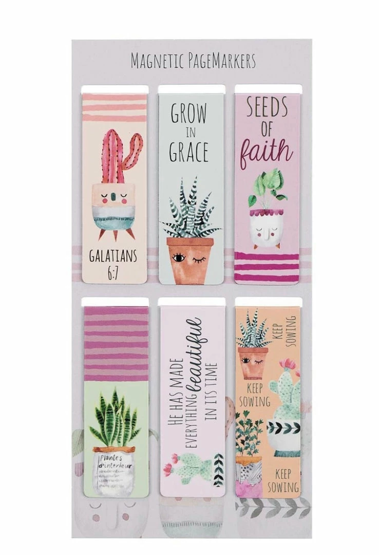 Cheap ⌛ The Sparkling Spur Gifts/Grace Grow In Grace Magnetic Bookmark Set Of 6 🧨 3 The Sparkling Spur Gifts/Grace Grow In Grace Magnetic Bookmark Set Of 6
