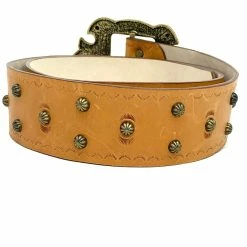 Tasha Polizzi Leather Belt With Buckle
