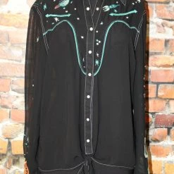 Double D Ranch - Space Cowboy Collection TIFFIANY'S CLOSET Space Cowboy Sheer Top