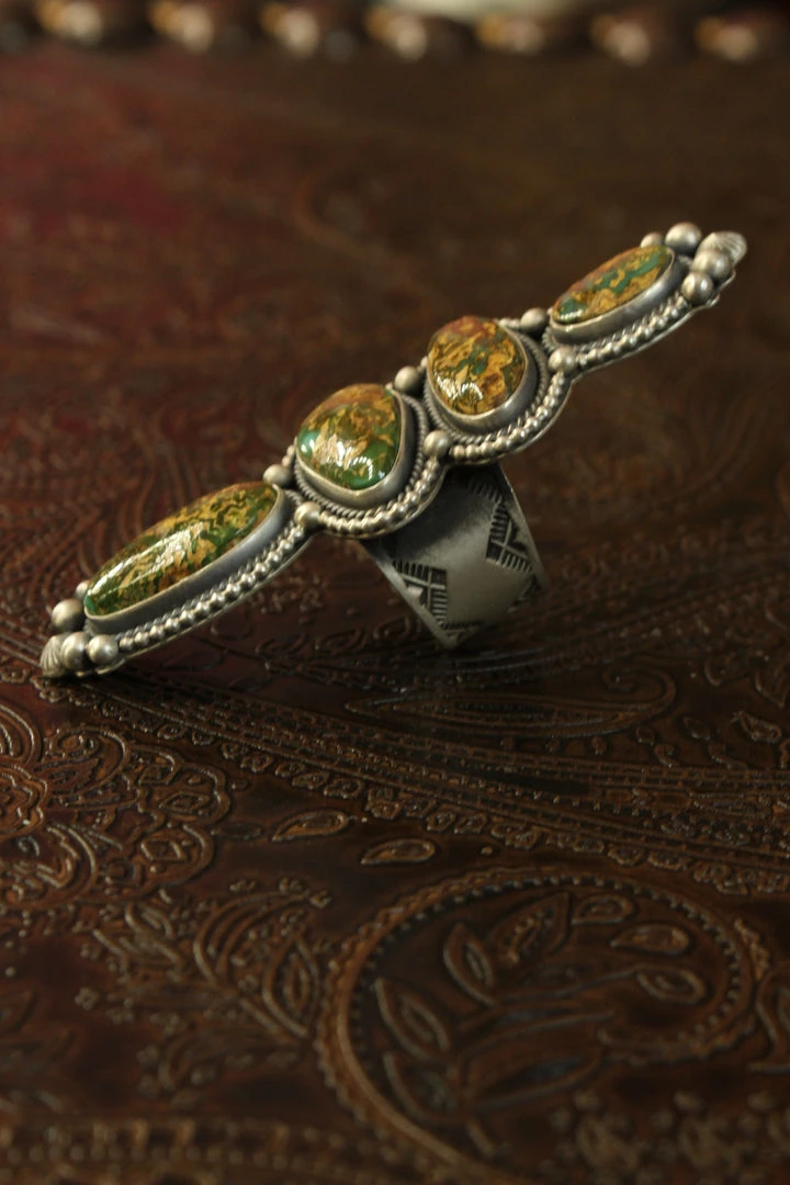 Budget π The Sparkling Spur Stone Mountain Turquoise Ring Jewelry π 4 The Sparkling Spur Stone Mountain Turquoise Ring Jewelry