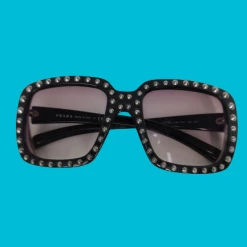 The Sparkling Spur Prada Large Glasses Frames TIFFIANY'S CLOSET