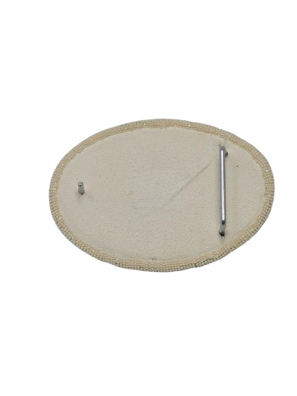 Flash Sale β Texβs Line XXX Large Oval Beaded Buckle With Cut Beads Accessories π 4 Texβs Line XXX Large Oval Beaded Buckle With Cut Beads Accessories