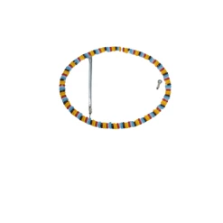 Tex’s Line Small Oval Beaded Buckle With Cut Beads Accessories