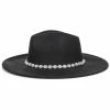 The Sparkling Spur Fedora Hat With Crystal Rhinestone Strap New Arrivals