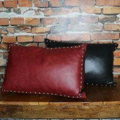 Tex’s Line Black Leather With Silver Studs