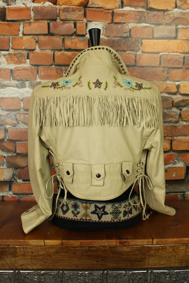 Wholesale 🥰 Double D Ranch Wear ButteryLeather Cropped Jacket W/beaded Flower Details TIFFIANY'S CLOSET 🎁 3 Double D Ranch Wear ButteryLeather Cropped Jacket W/beaded Flower Details TIFFIANY'S CLOSET