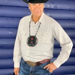 Ryan Michael Aztec Print Shirt