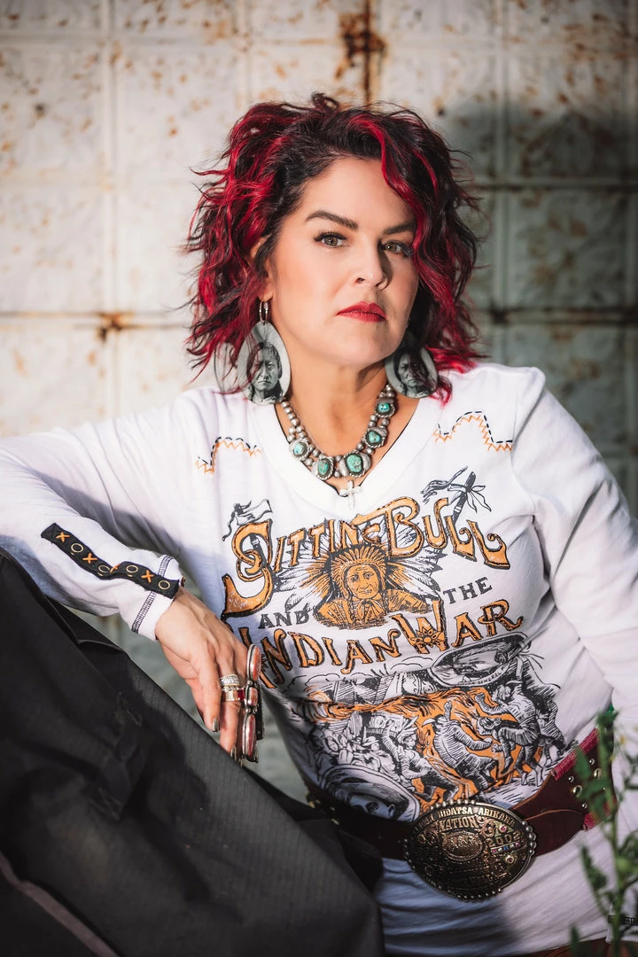 Best Pirce 🎉 Double D Ranch Wear - Cody Collection Sitting Bull & The Indian War Tee 🌟 6 Double D Ranch Wear - Cody Collection Sitting Bull & The Indian War Tee