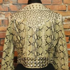 Double D Ranch Wear TIFFIANY'S CLOSET Snakeskin Leather Jacket