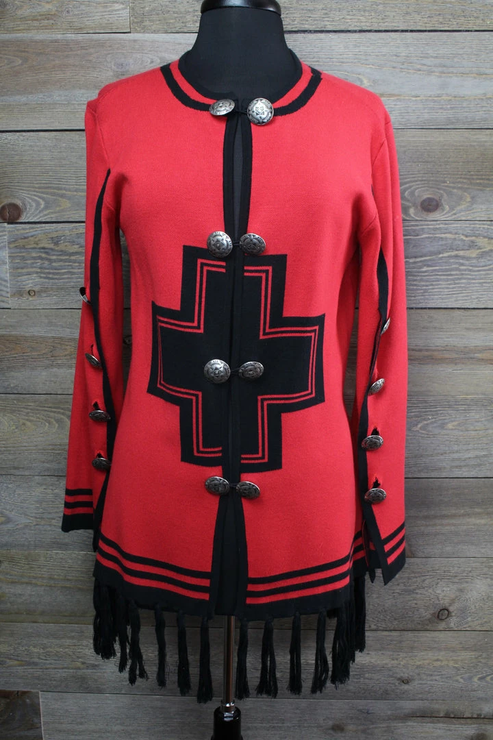 Promo π Roja Warrior Red & Black Sweater TIFFIANY'S CLOSET π 3 Roja Warrior Red & Black Sweater TIFFIANY'S CLOSET
