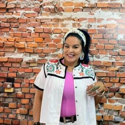 Brand new ๐ Double D Ranch Wear - Folk Foray Collection Tops Che Wa Wa Top โค๏ธ 12 Double D Ranch Wear - Folk Foray Collection Tops Che Wa Wa Top