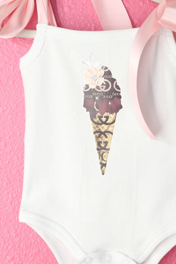 Flash Sale ๐ฅ The Sparkling Spur GG Ice Cream Cone Onesie ๐ฏ 4 The Sparkling Spur GG Ice Cream Cone Onesie