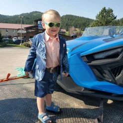 Buy 😍 The Sparkling Spur Kids Of A King Tropical Palms Sports Jacket 😉 14 The Sparkling Spur Kids Of A King Tropical Palms Sports Jacket