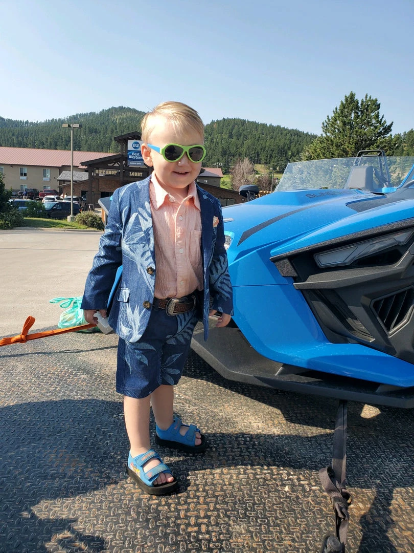 Buy 😍 The Sparkling Spur Kids Of A King Tropical Palms Sports Jacket 😉 6 The Sparkling Spur Kids Of A King Tropical Palms Sports Jacket