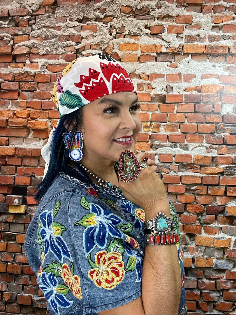 Wholesale 🎁 Double D Ranch Wear - Folk Foray Collection Tops Ynez Poncho 🔔 4 Double D Ranch Wear - Folk Foray Collection Tops Ynez Poncho