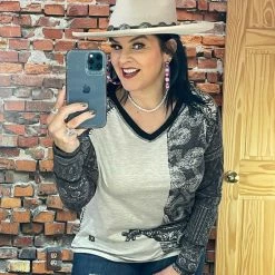 Best deal 😀 Double D Ranch Wear - Wild Horses Collection Hide Tickler Top Tops ❤️ 11 Double D Ranch Wear - Wild Horses Collection Hide Tickler Top Tops