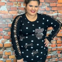 The Sparkling Spur Live Your Love Sweater Tops