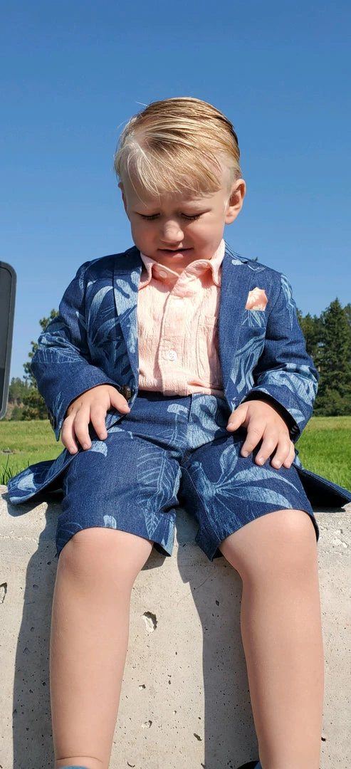 Buy 😍 The Sparkling Spur Kids Of A King Tropical Palms Sports Jacket 😉 9 The Sparkling Spur Kids Of A King Tropical Palms Sports Jacket