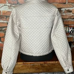 The Sparkling Spur Cropped Quilted Jacket Jackets
