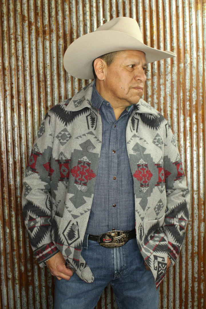 Wholesale ✔️ Ryan Michael Men's Outerwear Red Mountain Wool Jacket 😀 7 Ryan Michael Men's Outerwear Red Mountain Wool Jacket