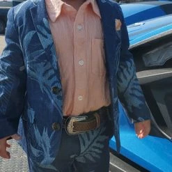 Buy 😍 The Sparkling Spur Kids Of A King Tropical Palms Sports Jacket 😉 18 The Sparkling Spur Kids Of A King Tropical Palms Sports Jacket