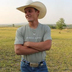 The Sparkling Spur Men's Shirts Ranch Happy Tee