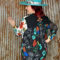 Vintage Collection Floral Print Top