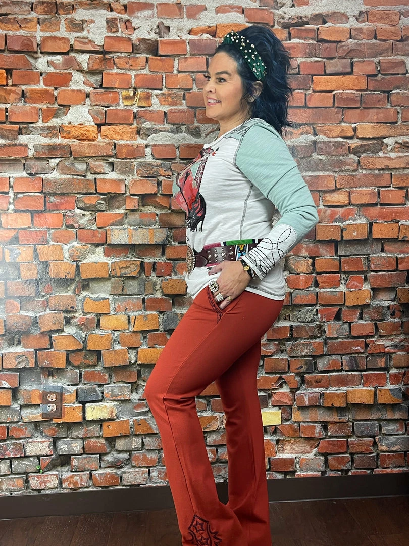 Buy ๐ Double D Ranch Wear - Wild Horses Collection Bottoms Boss Lady Pant ๐ 4 Double D Ranch Wear - Wild Horses Collection Bottoms Boss Lady Pant