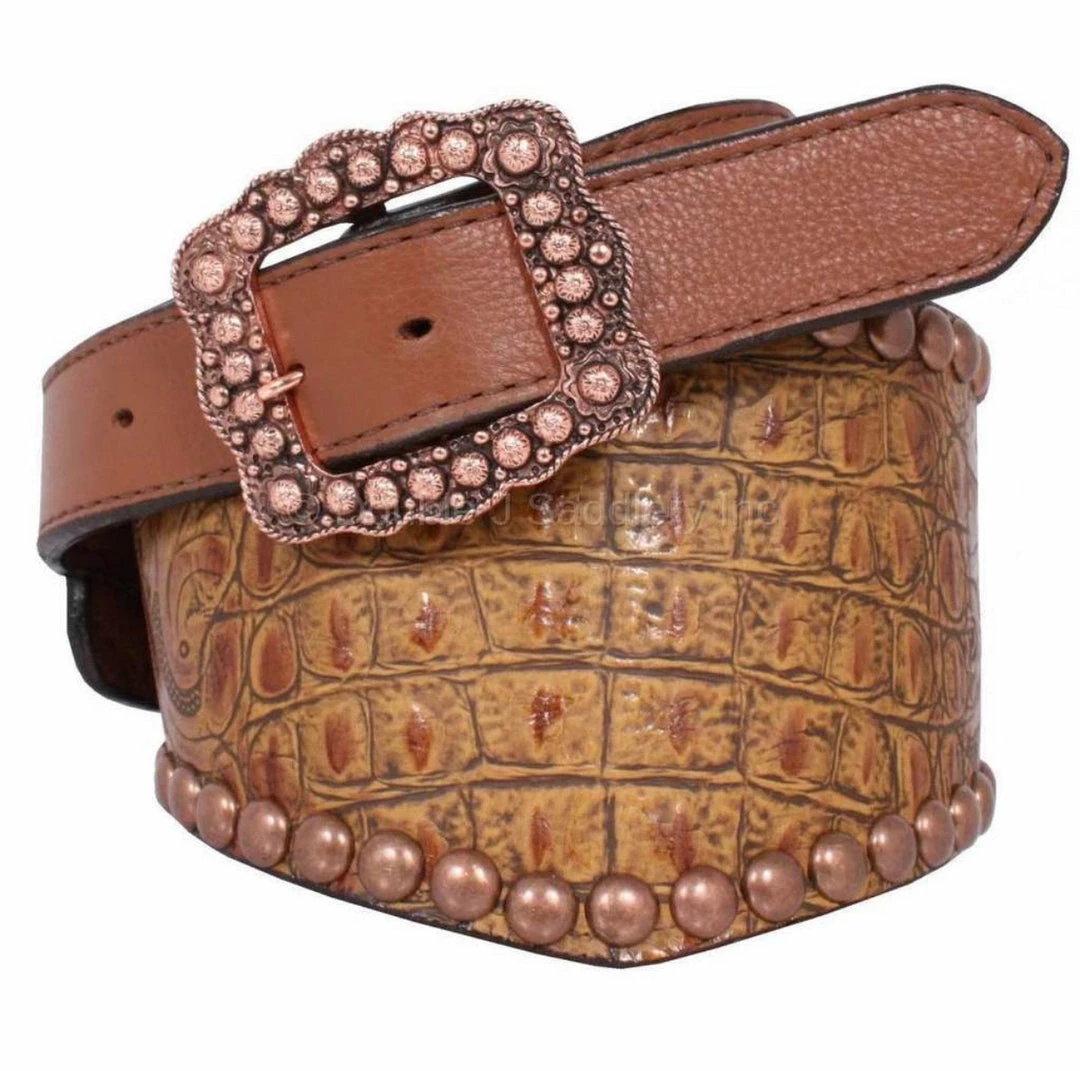 Hot Sale π Double J Saddlery Double J Tan Wide V Belt β 4 Double J Saddlery Double J Tan Wide V Belt
