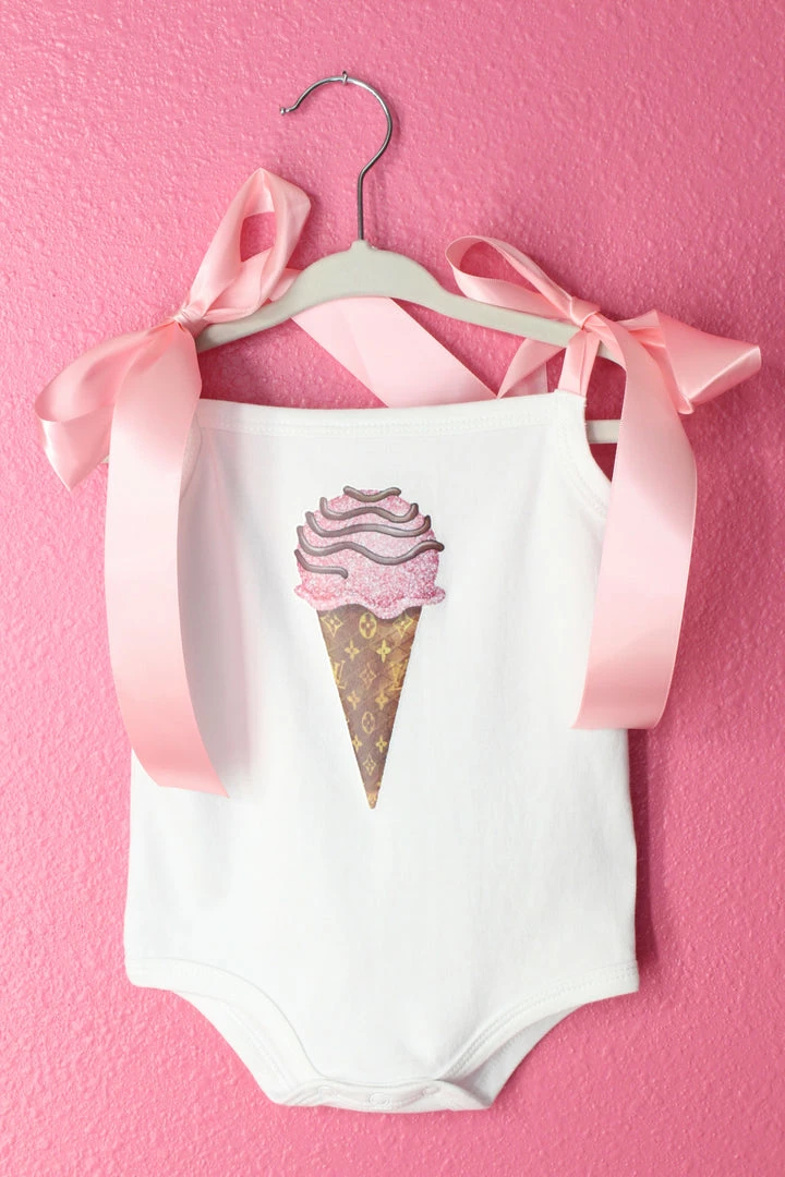 Buy โค๏ธ The Sparkling Spur Kids Of A King Ice Cream Cone Onesie ๐ 5 The Sparkling Spur Kids Of A King Ice Cream Cone Onesie