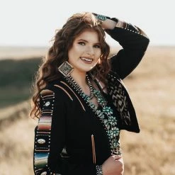 Rockin B Clothing Jackets Silver Queen Concho Jacket