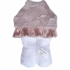 The Sparkling Spur Kids Of A King Plush Hooded Bath Towel - Dusty Pink