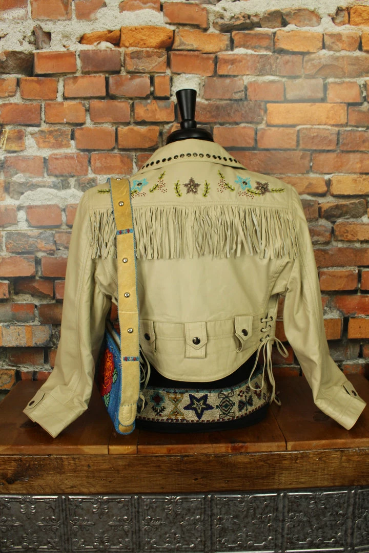 Wholesale 🥰 Double D Ranch Wear ButteryLeather Cropped Jacket W/beaded Flower Details TIFFIANY'S CLOSET 🎁 5 Double D Ranch Wear ButteryLeather Cropped Jacket W/beaded Flower Details TIFFIANY'S CLOSET
