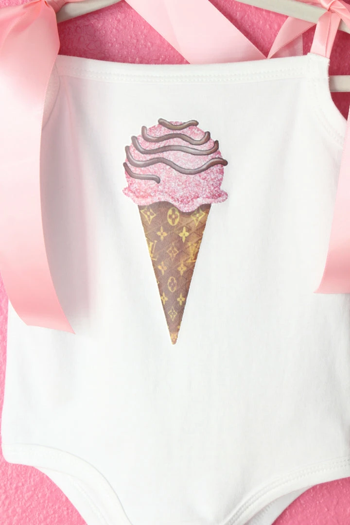 Buy โค๏ธ The Sparkling Spur Kids Of A King Ice Cream Cone Onesie ๐ 7 The Sparkling Spur Kids Of A King Ice Cream Cone Onesie