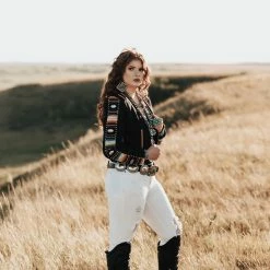 Rockin B Clothing Jackets Silver Queen Concho Jacket