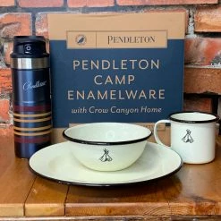Cheap ๐ Pendleton Camp Enamelware Dishes Home Goods ๐ 10 Pendleton Camp Enamelware Dishes Home Goods