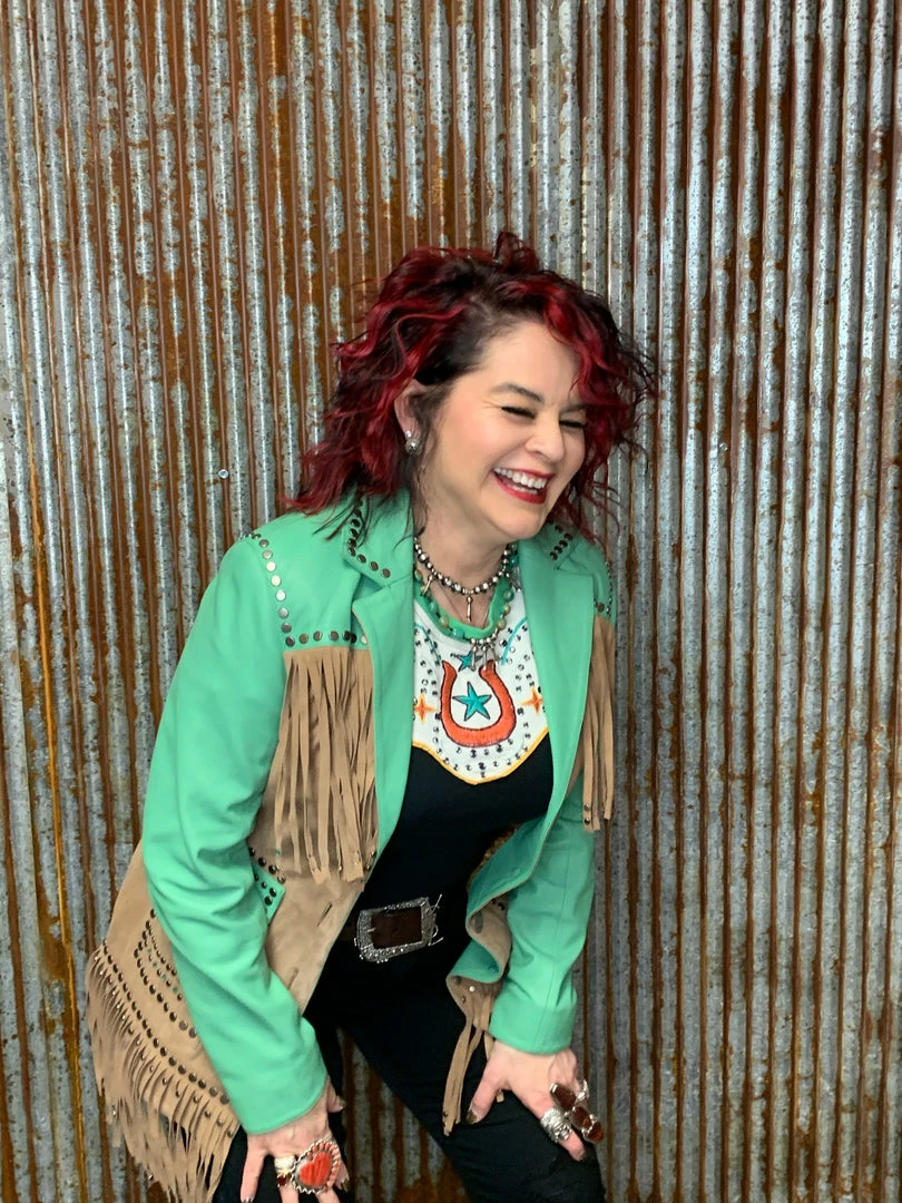 Hot Sale 🥰 Double D Ranch Wear Weston Western Tee Tops 😉 7 Double D Ranch Wear Weston Western Tee Tops