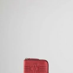 Pendleton Leather Embossed Zip Wallet Accessories