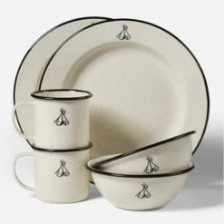 Cheap ๐ Pendleton Camp Enamelware Dishes Home Goods ๐ 8 Pendleton Camp Enamelware Dishes Home Goods