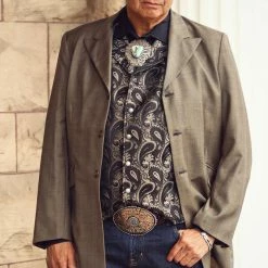 The Frontier Clothing Co. The High Plains Drifter Town Coat Men's Dress Jackets