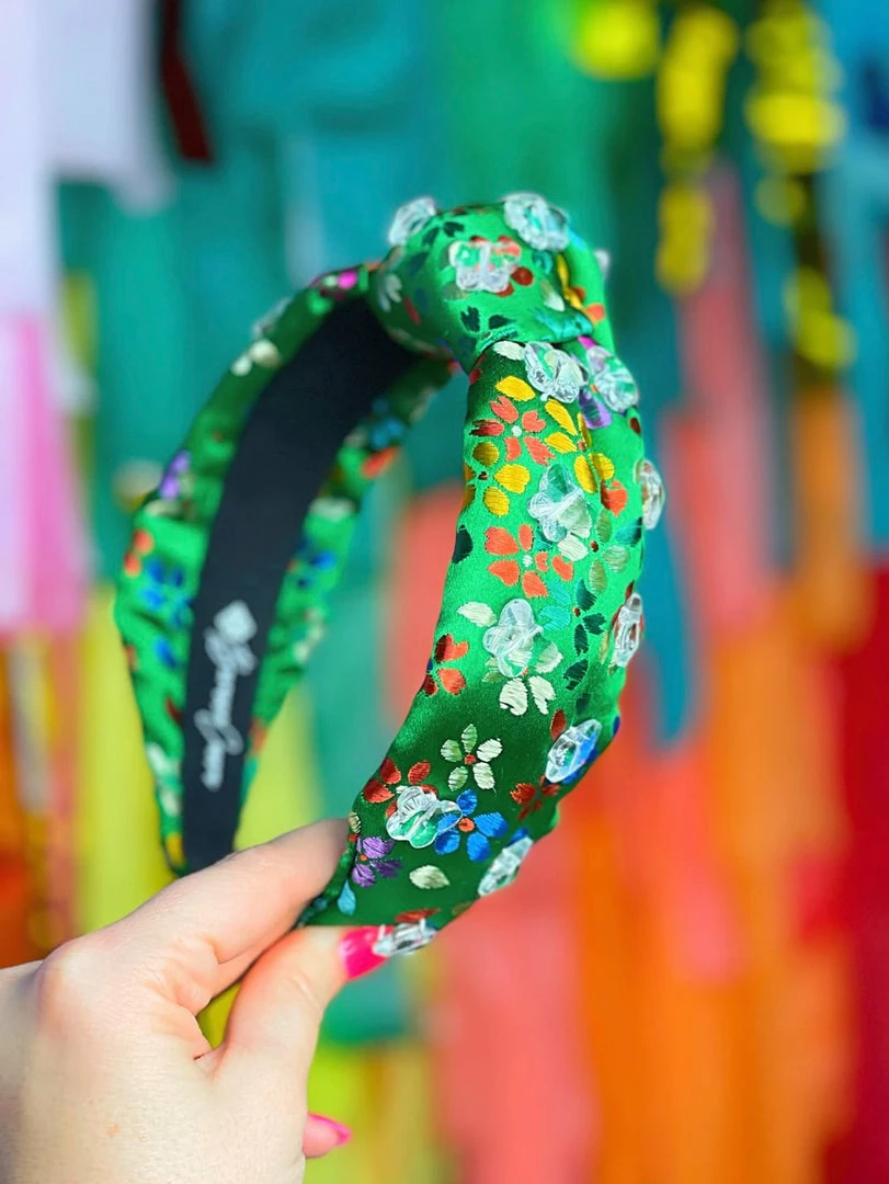 Best reviews of โญ Brianna Cannon Green Silk Rainbow Flower Headband With Crystal Butterflies Hats/Headbands/Scarves/Gloves ๐ 5 Brianna Cannon Green Silk Rainbow Flower Headband With Crystal Butterflies Hats/Headbands/Scarves/Gloves